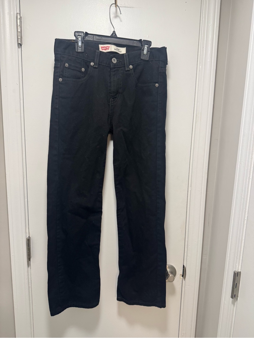 *Levi's Boy’s Black Relaxed Jeans